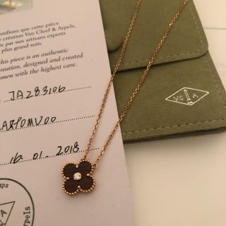 ヴァンクリーフアンドアーペル(Van Cleef & Arpels)のヴァンクリーフ アーペル❤️アルハンブラネックレス❤️ホリデー限定(ネックレス)