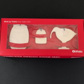 イッタラ(iittala)のイッタラiittalaオイバトイッカOiva Toikka バードオーナメント(置物)