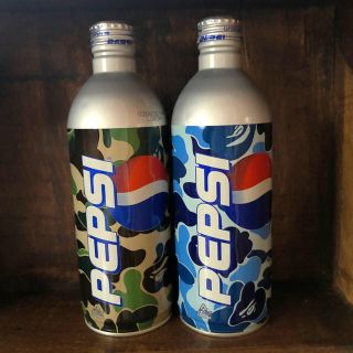 アベイシングエイプ(A BATHING APE)のA BATHING APE×PEPSI缶　2個セット(ノベルティグッズ)