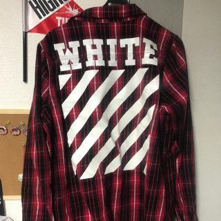 オフホワイト(OFF-WHITE)のoff-white風チェックシャツ(シャツ)