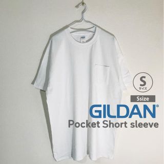ギルタン(GILDAN)のtac9nroll様 専用 GILDAN ギルダン 半袖 ポケット S 白黒(Tシャツ/カットソー(半袖/袖なし))