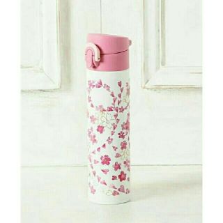 アフタヌーンティー サーモス ステンレスボトル 400ml ホワイト