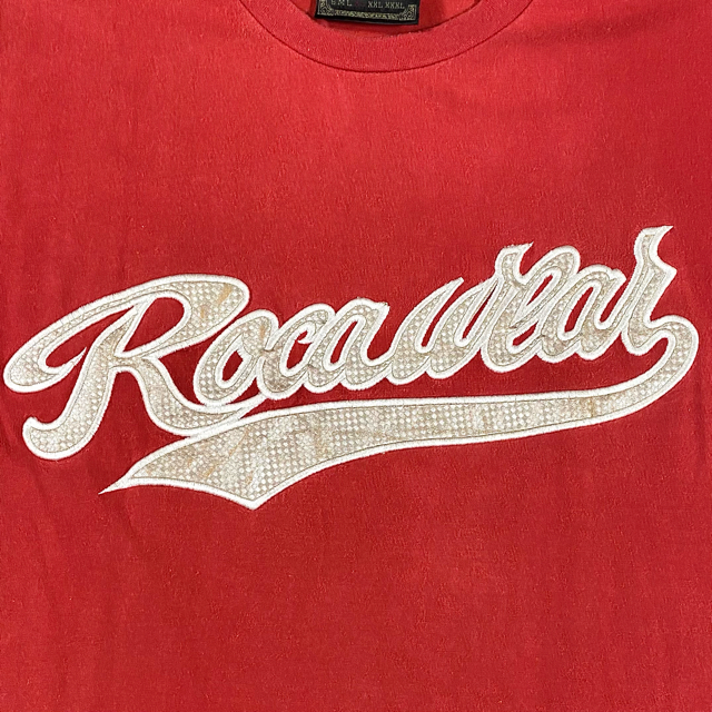 90s〜 Rocawear ロカウェア ロゴ刺繍  オーバーサイズTシャツ