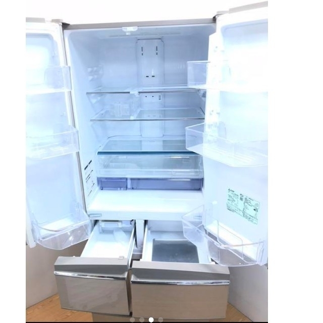 冷蔵庫　美品　可動時間少ない　省エネ　電気代が安い　シルキーベージュ 2
