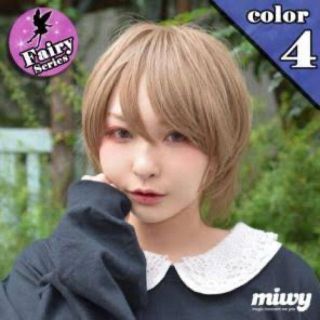 miwy ウィッグ　金髪　ショート(ショートストレート)