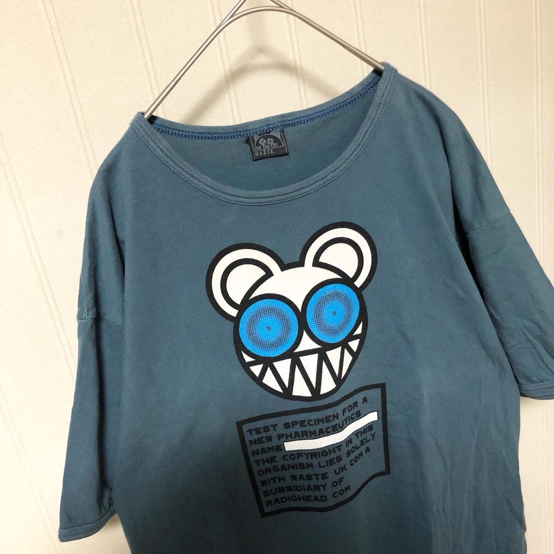 ART VINTAGE(アートヴィンテージ)の激レア❗️00's RADIOHEAD Kid A Test Tシャツ メンズのトップス(Tシャツ/カットソー(半袖/袖なし))の商品写真