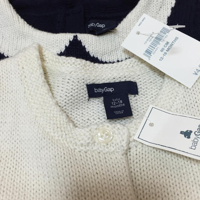 babyGAP(ベビーギャップ)のハートワンピース セット 80 キッズ/ベビー/マタニティのベビー服(~85cm)(ワンピース)の商品写真