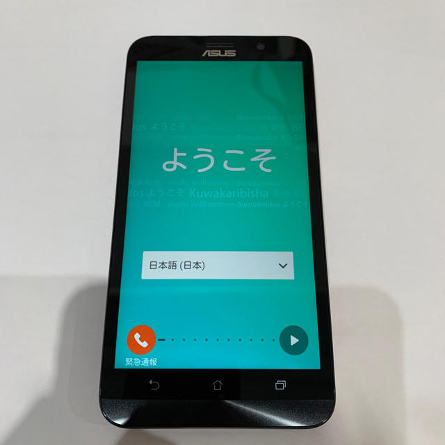 ASUS(エイスース)の【送料無料‼️】ASUS ZenFone2 ZE551ML/SIMフリー スマホ/家電/カメラのスマートフォン/携帯電話(スマートフォン本体)の商品写真