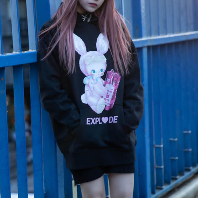 LAND by MILKBOY♡BOMBER BOY HOODIES 直販 6300円 kinetiquettes.com