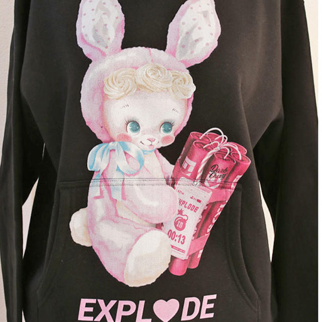 LAND by MILKBOY♡BOMBER BOY HOODIES 直販 6300円 kinetiquettes.com