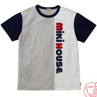 ミキハウス(mikihouse)のミキハウス　縦ロゴ半袖Tシャツ（大人用）(Tシャツ/カットソー(半袖/袖なし))