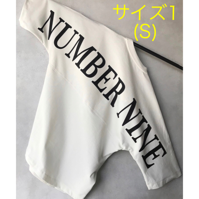NUMBER (N)INE(ナンバーナイン)のナンバーナイン(白)バックロゴTシャツ メンズのトップス(Tシャツ/カットソー(半袖/袖なし))の商品写真