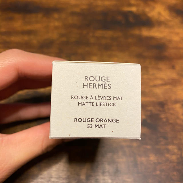 Hermes(エルメス)のHERMES ROUGE エルメスルージュ　ルージュオランジュ　53番 コスメ/美容のベースメイク/化粧品(口紅)の商品写真