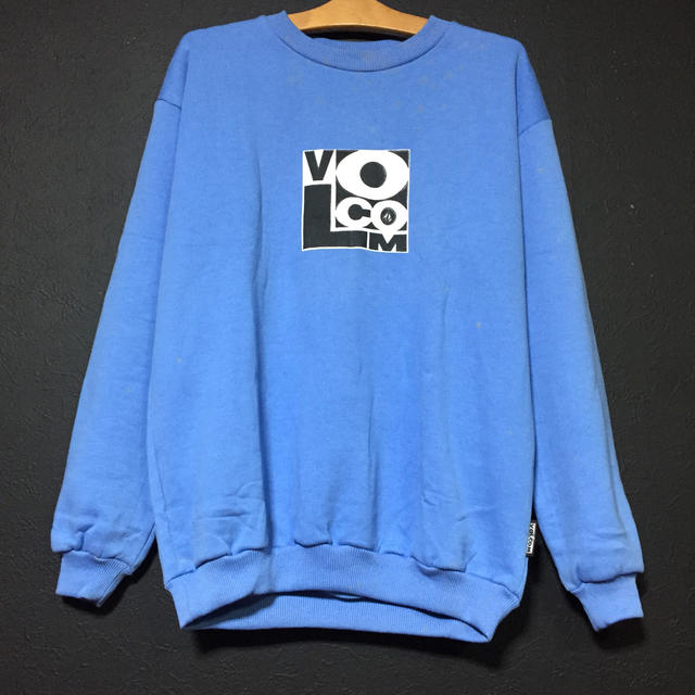 90s volcom デザインロゴスウェットボルコム