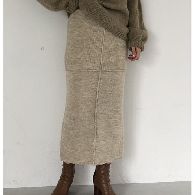 TODAYFUL Backslit Knit Skirt 新しい到着 www.bluepractice.co.jp