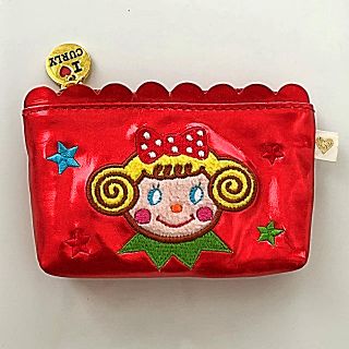 カーリーコレクション(Curly Collection)の🍓カーリーコレクション🍭　いちごちゃん　ミニポーチ　赤色(ポーチ)