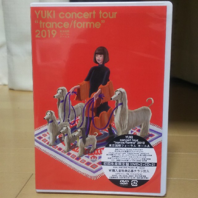 DVDブルーレイYUKI　concert　tour“trance／forme”2019　東京国際