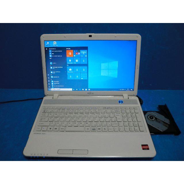富士通 - ★64bit Win10/ 富士通 ノート LIFEBOOK AH40/D★