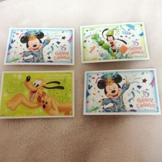 ディズニー(Disney)のディズニーチケット　使用済み(遊園地/テーマパーク)