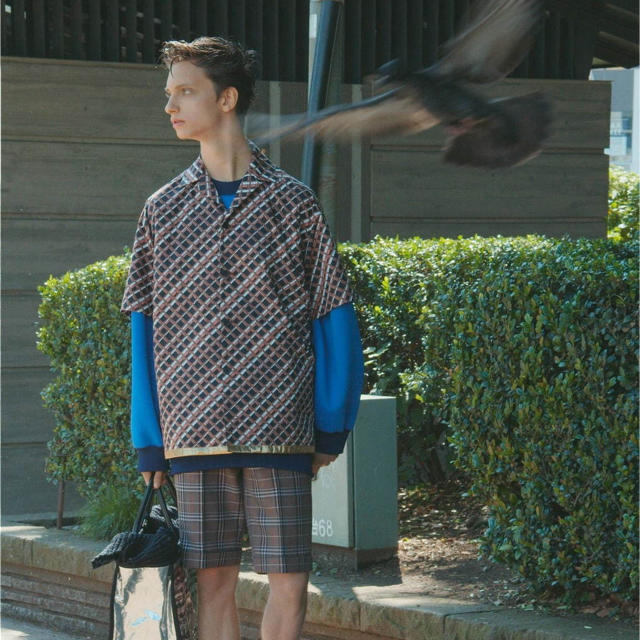 Kolor 20ss スウェット 新品 タグ付 ブルー sacai