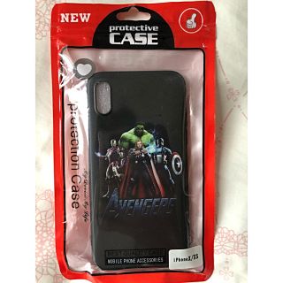 マーベル(MARVEL)のiPhoneXケース　アベンジャーズ　iPhone10アイフォン10(iPhoneケース)