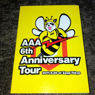 トリプルエー(AAA)の AAA LIVE DVD 6th anniversary tour(ミュージック)