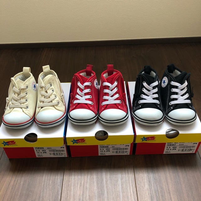 CONVERSE(コンバース)のコンバース　12.5センチ キッズ/ベビー/マタニティのベビー靴/シューズ(~14cm)(スニーカー)の商品写真