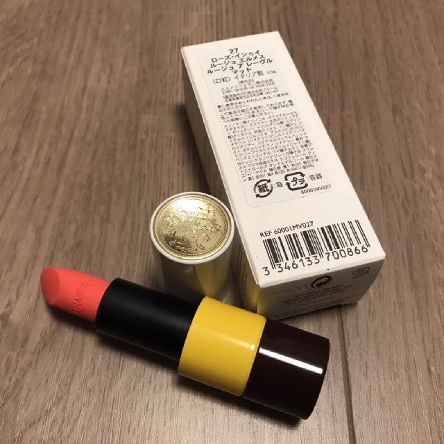 ブランド Hermes ローズインゥイ 口紅 リップバームの通販 by