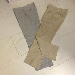 ユニクロ(UNIQLO)のUNIQLO メンズ パンツ 2本セット(ワークパンツ/カーゴパンツ)