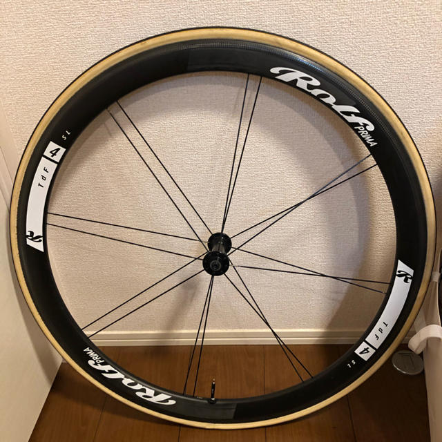 SHIMANO(シマノ)の一週間限定価格　Rolf TDF4SL カーボンホイール　チューブラー スポーツ/アウトドアの自転車(パーツ)の商品写真