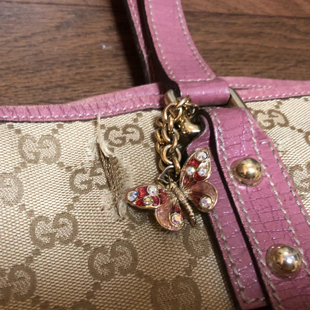 Gucci(グッチ)のグッチ　GUCCI  キャンバストートバッグ レディースのバッグ(トートバッグ)の商品写真