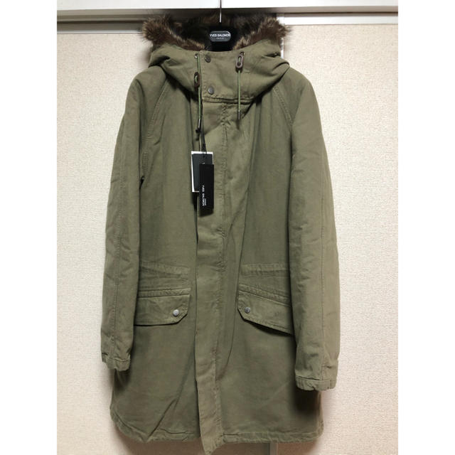 S Lt - 新品未使用 イヴサロモン YVESSALOMON HOMME モッズコート 44の