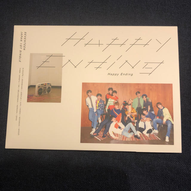 SEVENTEEN(セブンティーン)のHappy Ending（初回限定盤C） エンタメ/ホビーのCD(K-POP/アジア)の商品写真