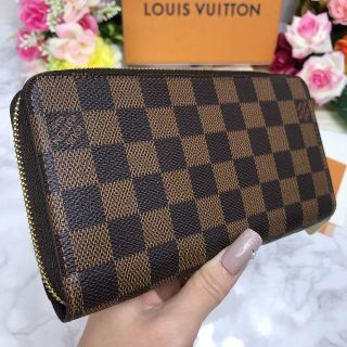 ルイヴィトン(LOUIS VUITTON)のくぅ様専用♡きれいな極美品☆ルイヴィトン長財布 D749【保証書付✨正規品鑑定済(財布)