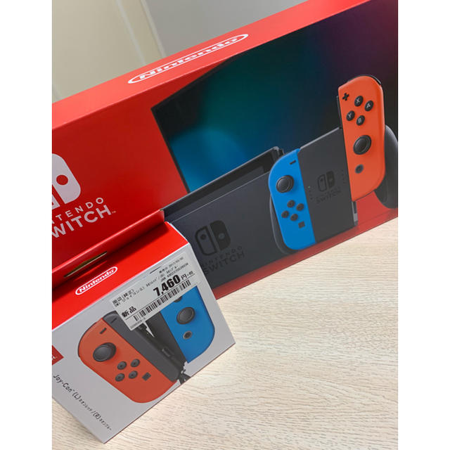 ニンテンドーSwitch ジョイコン新品 保証付