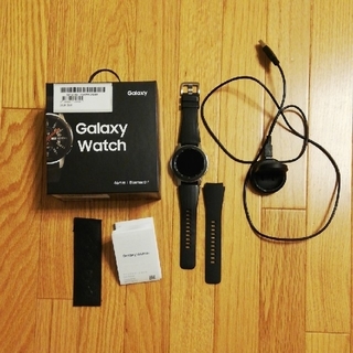 サムスン(SAMSUNG)のGalaxy  Watch シルバー 46mm(腕時計(デジタル))