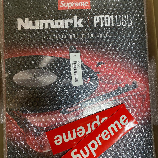 送込! 新品! Supreme Numark PT01 Turntable