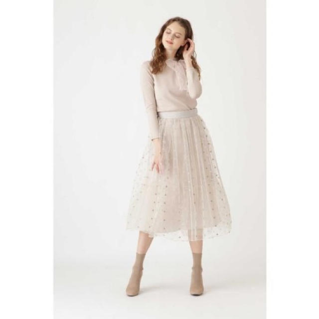 JILLSTUART(ジルスチュアート)のジルスチュアート◆《Endy ROBE》マリースターチュールスカート/スナイデル レディースのスカート(ロングスカート)の商品写真