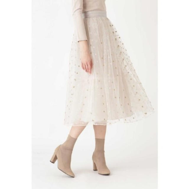 ジルスチュアート◇《Endy ROBE》マリースターチュールスカート ... JILL STUART Endy ROBE マリースターチュールスカート S