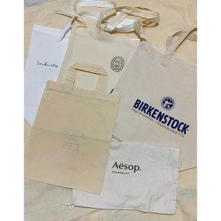 ビルケンシュトック(BIRKENSTOCK)のエコバッグ型ショッパーセット(トートバッグ)