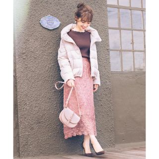 ウィルセレクション(WILLSELECTION)のウィルセレクション♡サークルフラワーレースタイトスカート(ロングスカート)