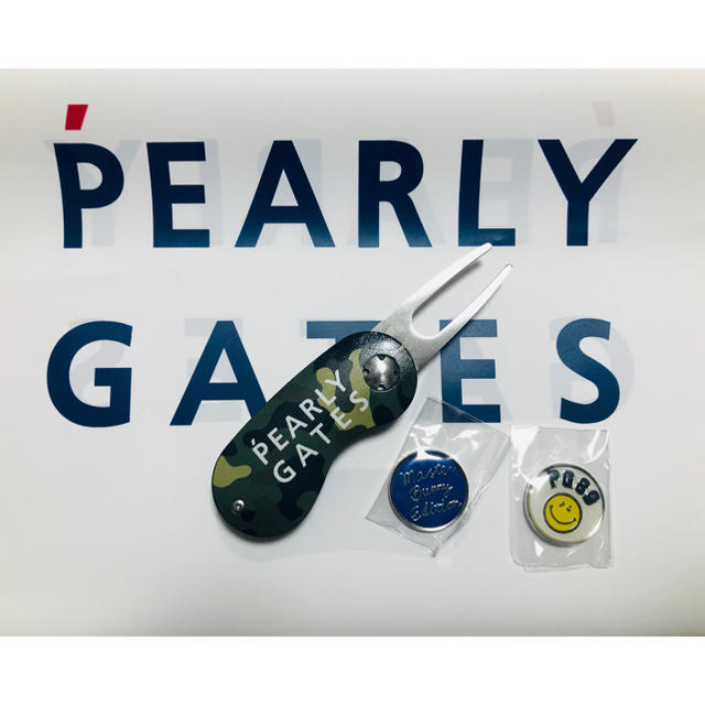 PEARLY GATES(パーリーゲイツ)の【週末限定】パーリーゲイツ　店舗限定グリーンフォーク スポーツ/アウトドアのゴルフ(その他)の商品写真