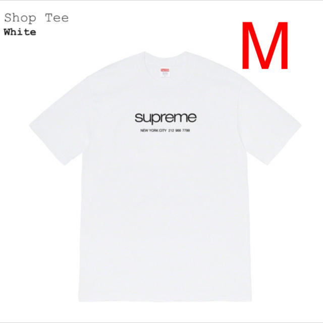 20ss Supreme shop tee tシャツ mint m logo