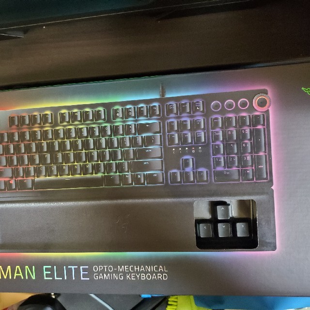 Razer Huntsman Elite 英語配列PC周辺機器