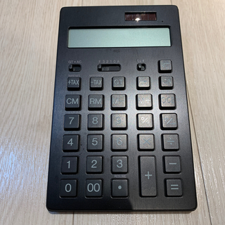 ムジルシリョウヒン(MUJI (無印良品))の電卓 12桁 無印良品(オフィス用品一般)
