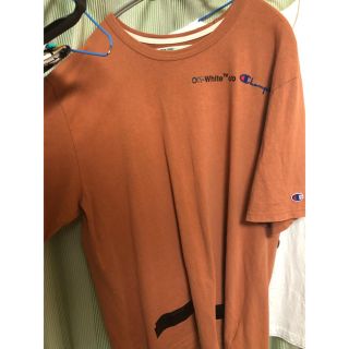 オフホワイト(OFF-WHITE)のoff-white チャンピオンコラボ(Tシャツ/カットソー(半袖/袖なし))