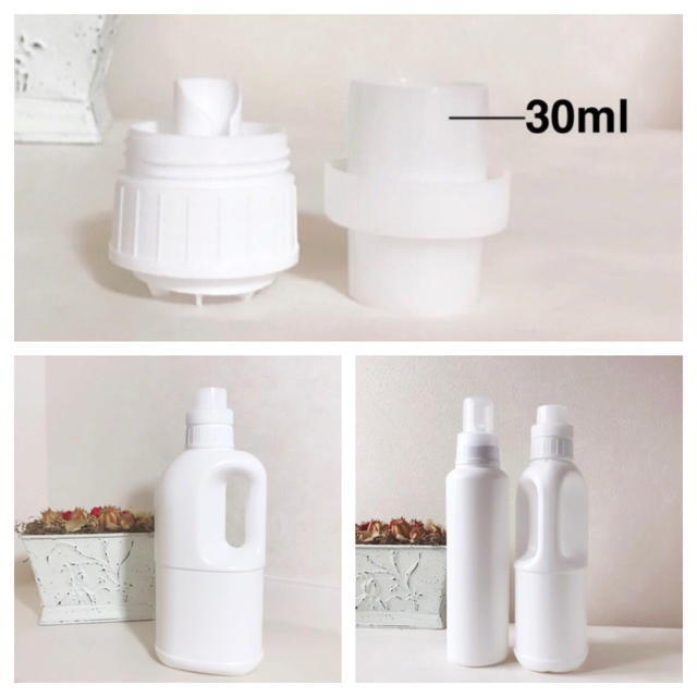 TL-1022 ✩︎ラベル付き洗剤ボトル Lサイズ2本セット✩︎ インテリア/住まい/日用品のキッチン/食器(容器)の商品写真