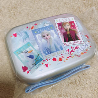 アナトユキノジョオウ(アナと雪の女王)のアナと雪の女王2 アルミ お弁当箱　ランチボックス　lunchbox アナ雪(弁当用品)