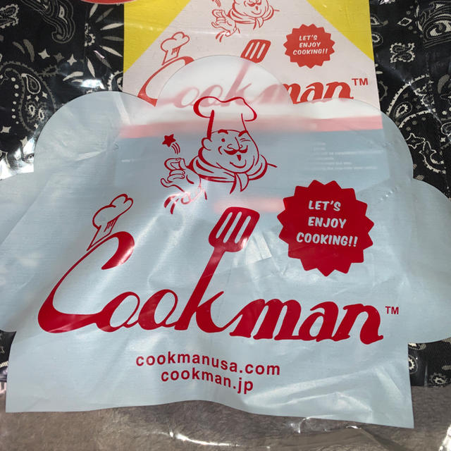 cookman black クックマン　ペイズリー　黒 メンズのパンツ(ワークパンツ/カーゴパンツ)の商品写真