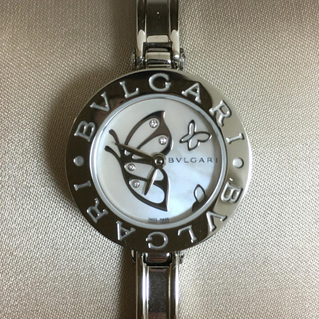 最新最全の BVLGARI 【マーサ】ブルガリ B-zero1 バタフライ レディース腕時計 腕時計